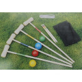 2016 New Wedding Summer Outdoor Game Wooden Croquet Set